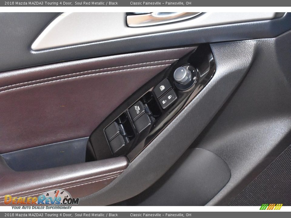 2018 Mazda MAZDA3 Touring 4 Door Soul Red Metallic / Black Photo #10