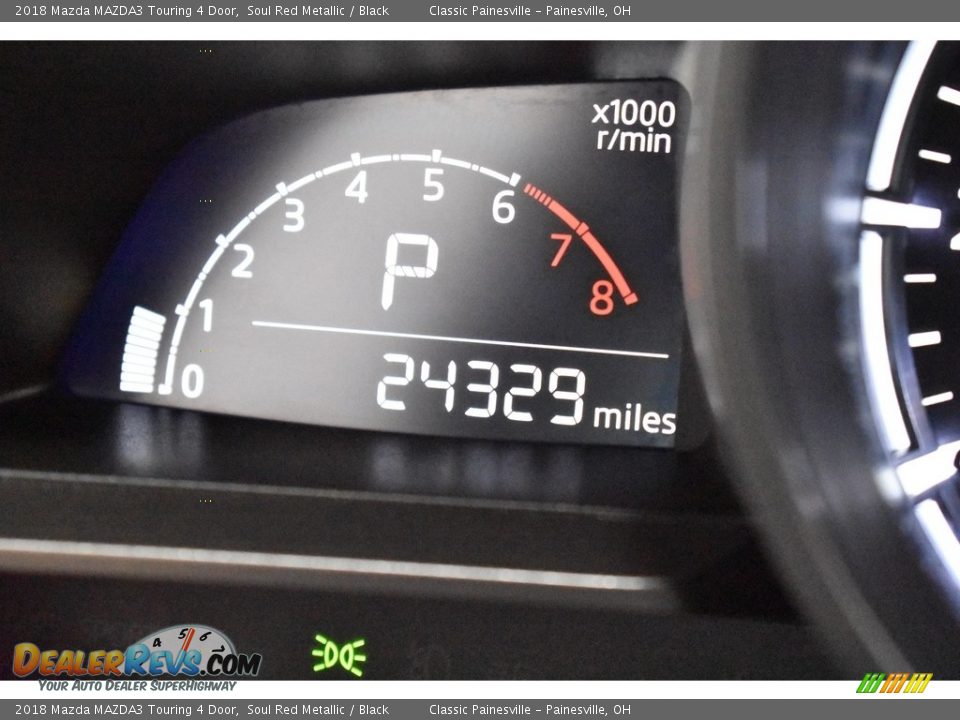 2018 Mazda MAZDA3 Touring 4 Door Soul Red Metallic / Black Photo #16