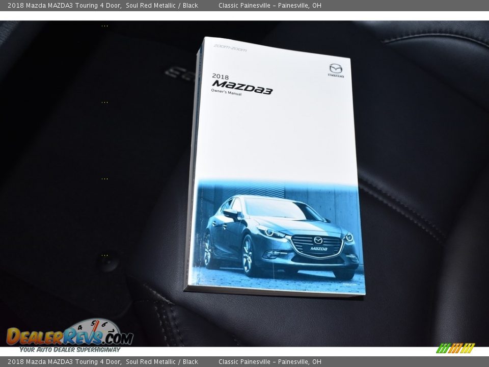 2018 Mazda MAZDA3 Touring 4 Door Soul Red Metallic / Black Photo #17