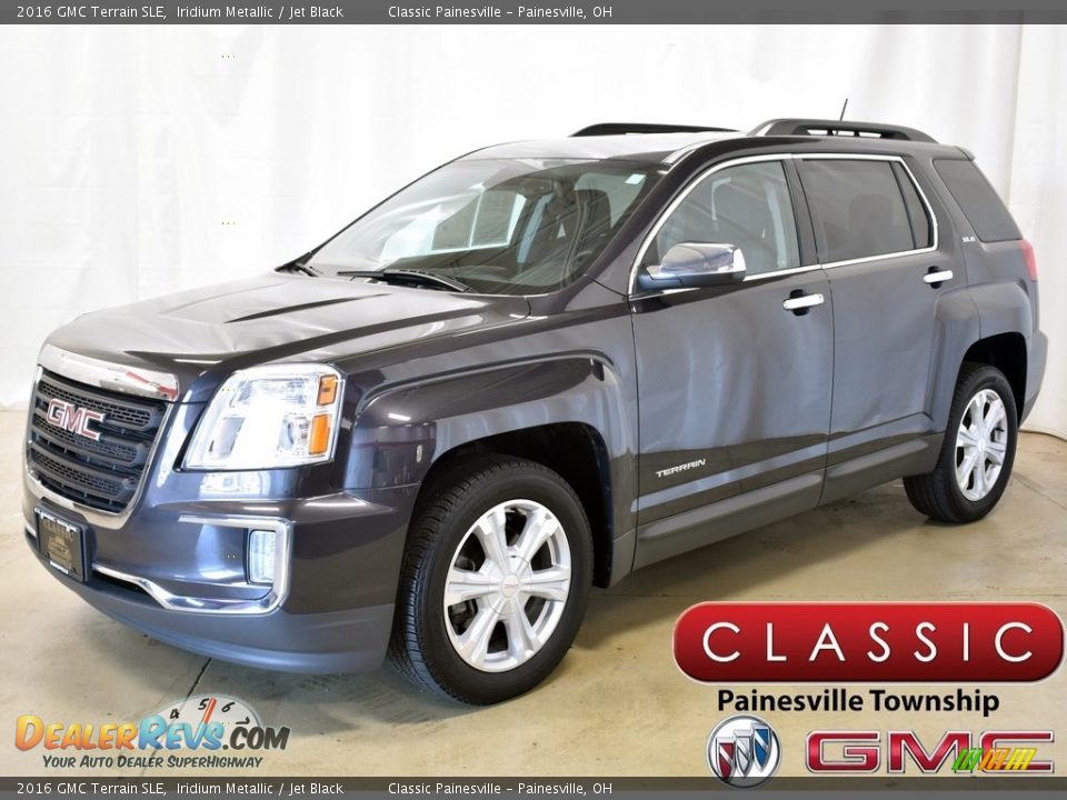 2016 GMC Terrain SLE Iridium Metallic / Jet Black Photo #1