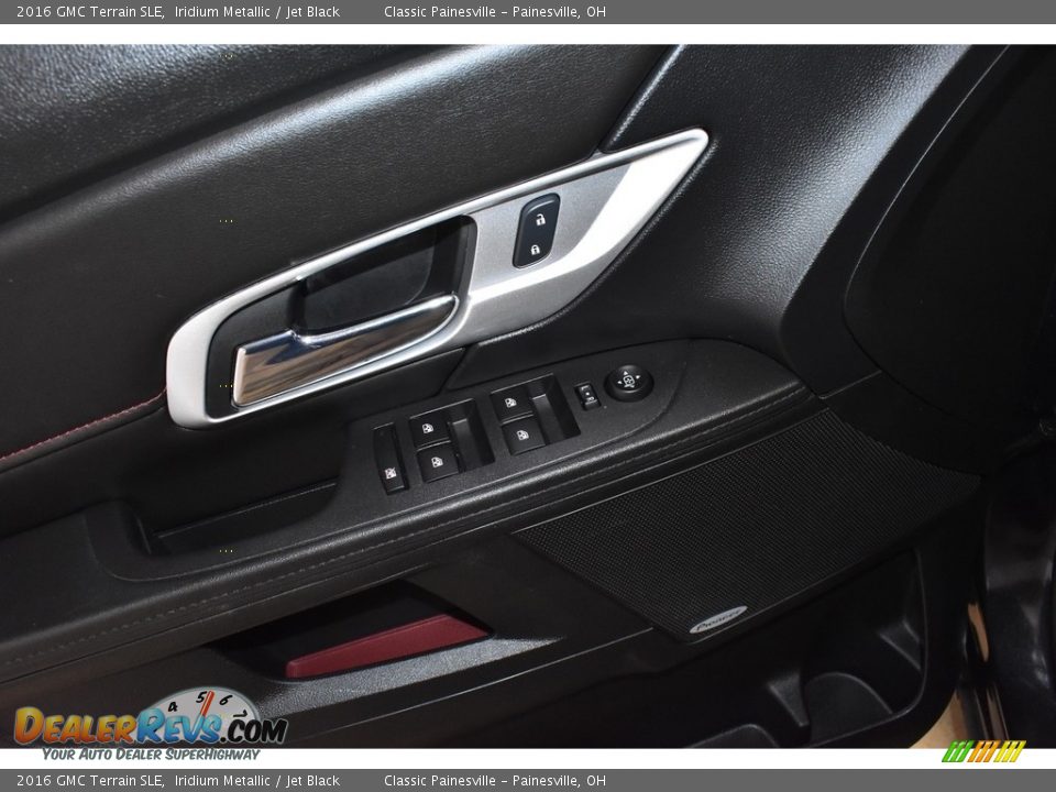 2016 GMC Terrain SLE Iridium Metallic / Jet Black Photo #10