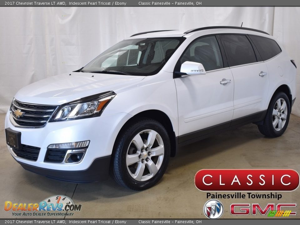 2017 Chevrolet Traverse LT AWD Iridescent Pearl Tricoat / Ebony Photo #1
