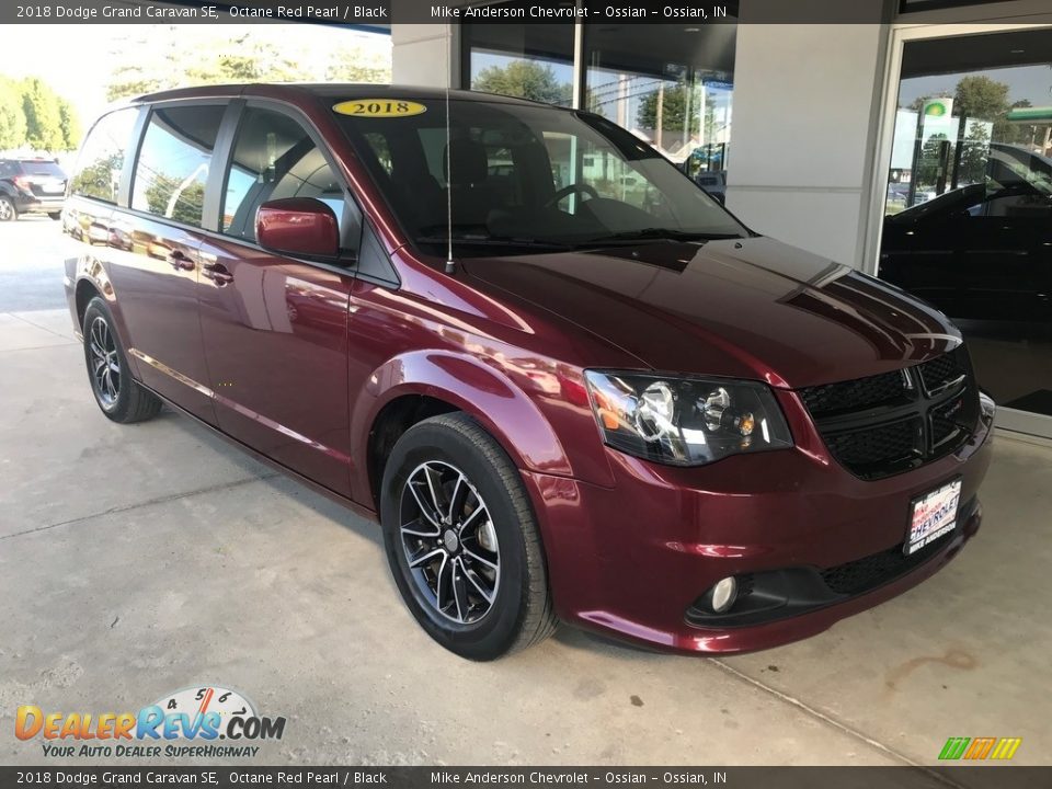 2018 Dodge Grand Caravan SE Octane Red Pearl / Black Photo #1