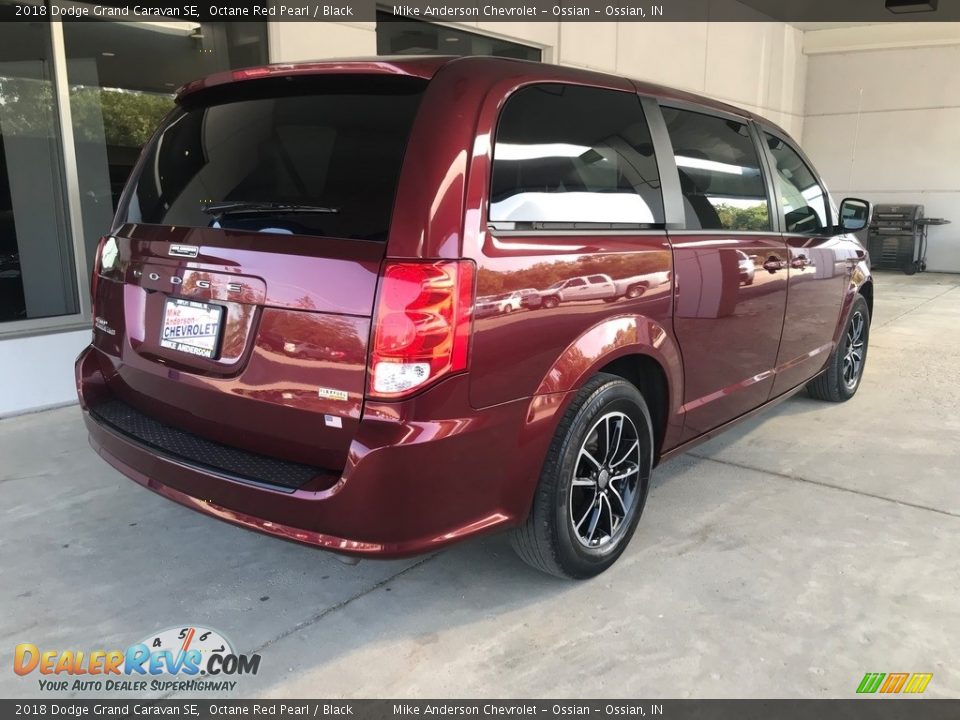 2018 Dodge Grand Caravan SE Octane Red Pearl / Black Photo #3