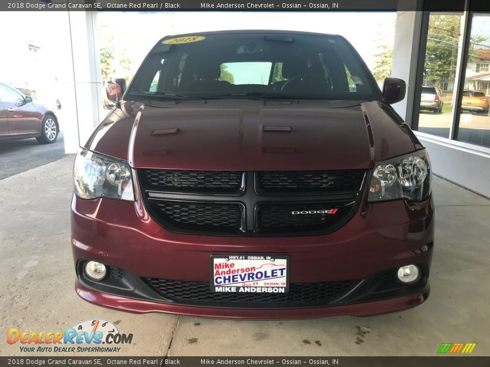 2018 Dodge Grand Caravan SE Octane Red Pearl / Black Photo #7