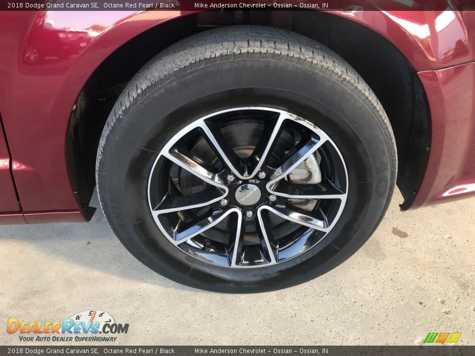 2018 Dodge Grand Caravan SE Octane Red Pearl / Black Photo #13