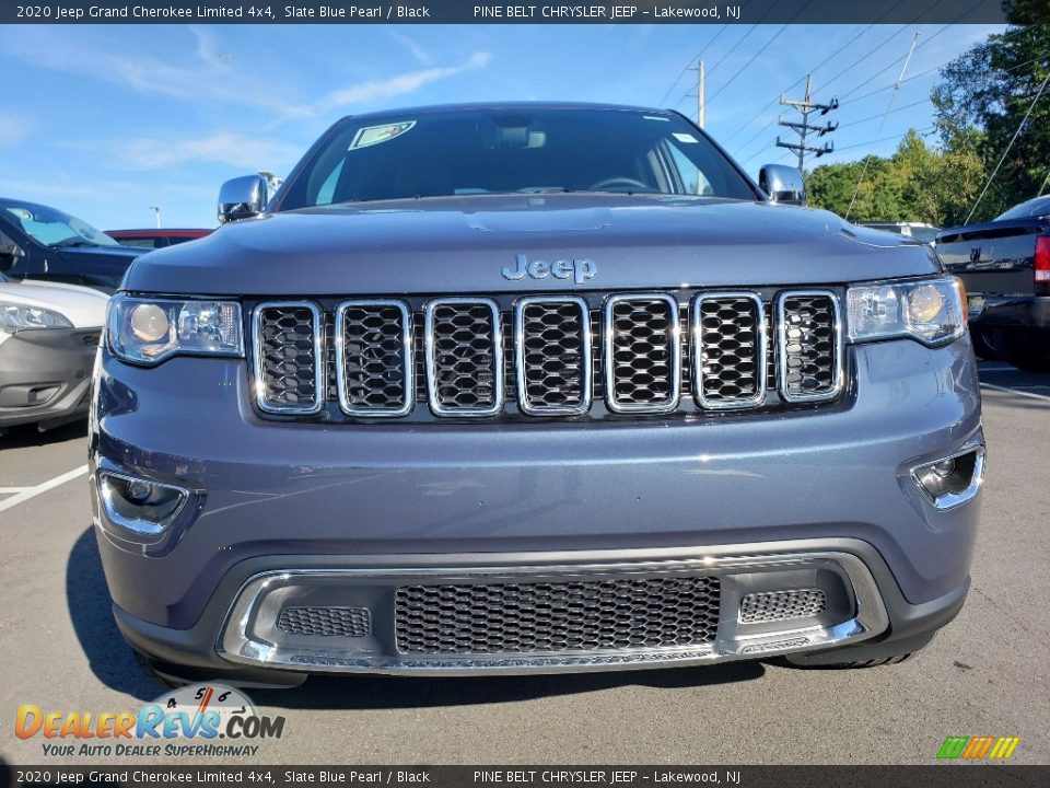 2020 Jeep Grand Cherokee Limited 4x4 Slate Blue Pearl / Black Photo #2