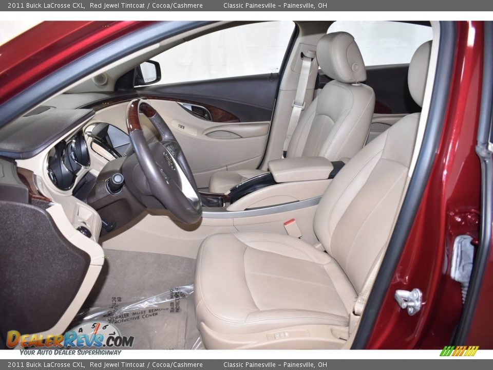 Cocoa/Cashmere Interior - 2011 Buick LaCrosse CXL Photo #8