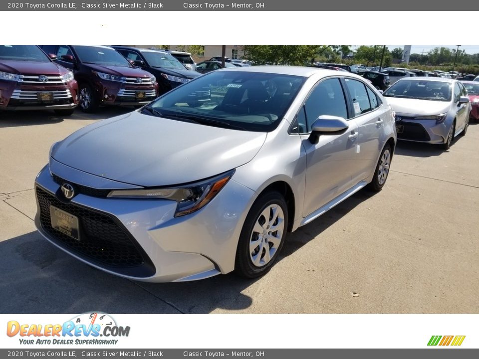 2020 Toyota Corolla LE Classic Silver Metallic / Black Photo #1