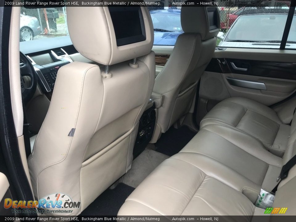 2009 Land Rover Range Rover Sport HSE Buckingham Blue Metallic / Almond/Nutmeg Photo #8