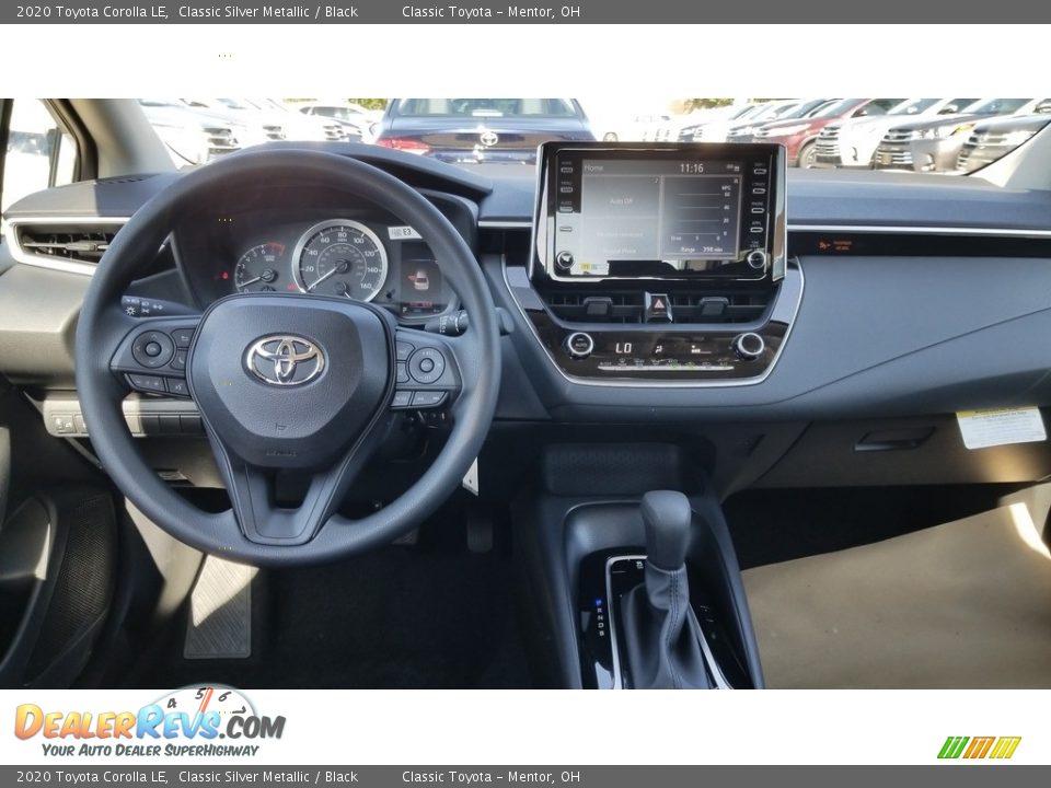 2020 Toyota Corolla LE Classic Silver Metallic / Black Photo #4