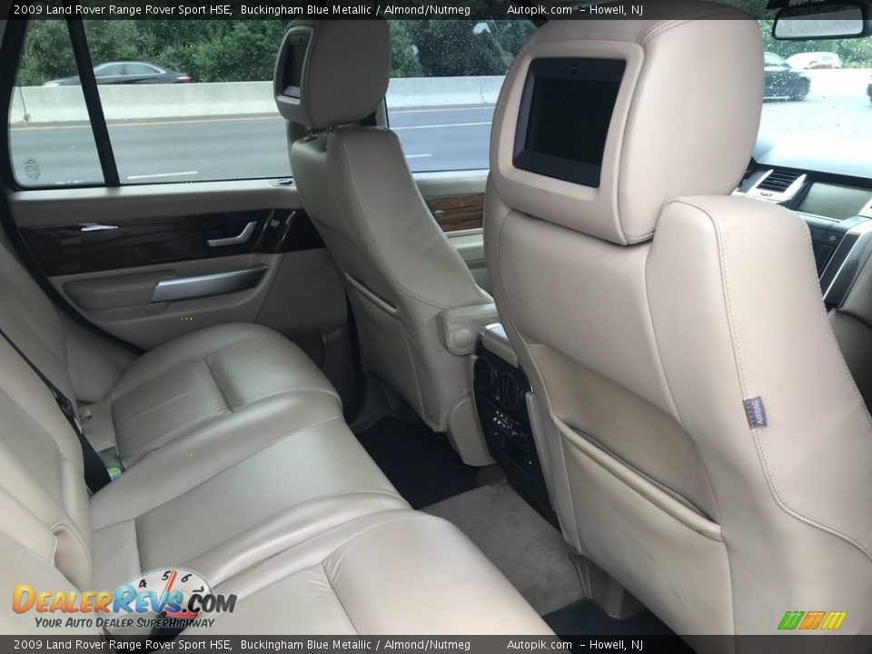 2009 Land Rover Range Rover Sport HSE Buckingham Blue Metallic / Almond/Nutmeg Photo #9
