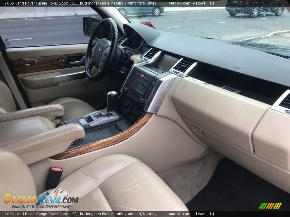 2009 Land Rover Range Rover Sport HSE Buckingham Blue Metallic / Almond/Nutmeg Photo #10