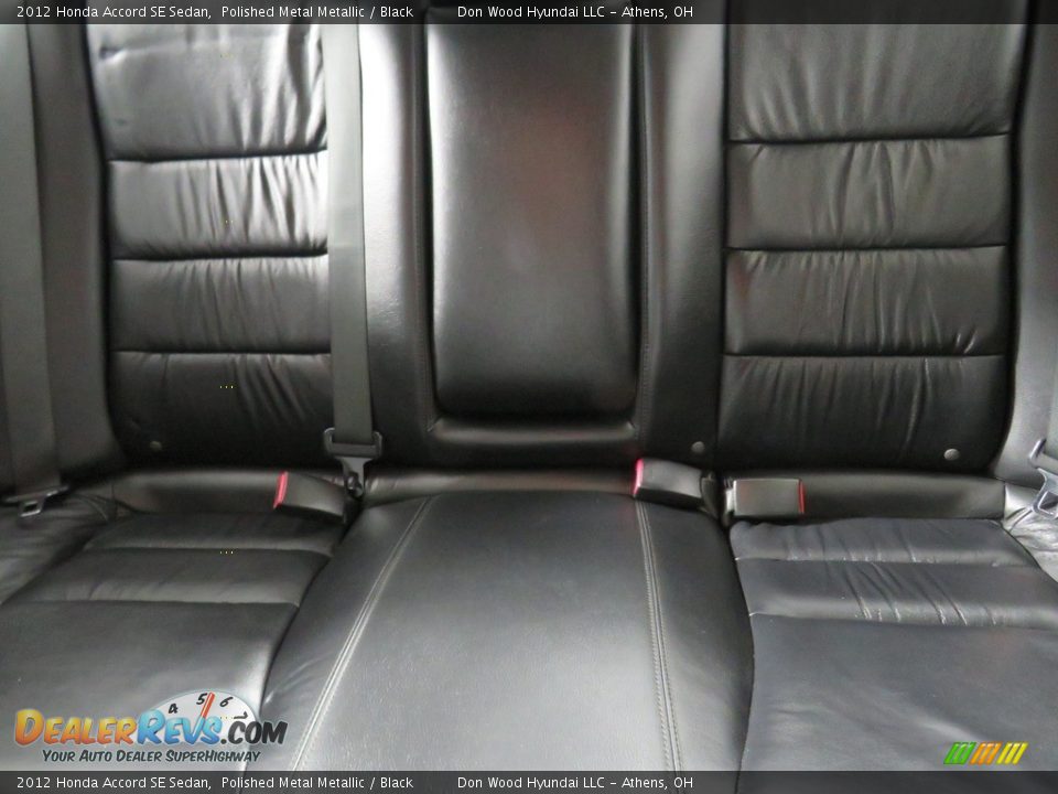 2012 Honda Accord SE Sedan Polished Metal Metallic / Black Photo #19