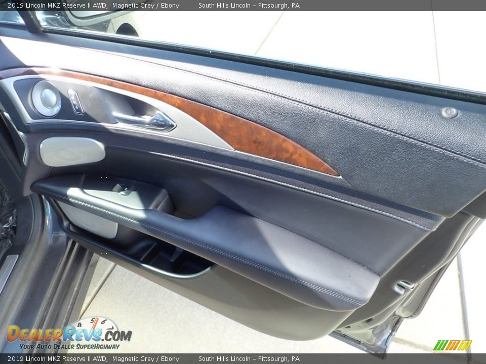 2019 Lincoln MKZ Reserve II AWD Magnetic Grey / Ebony Photo #13