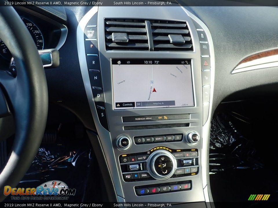 2019 Lincoln MKZ Reserve II AWD Magnetic Grey / Ebony Photo #22