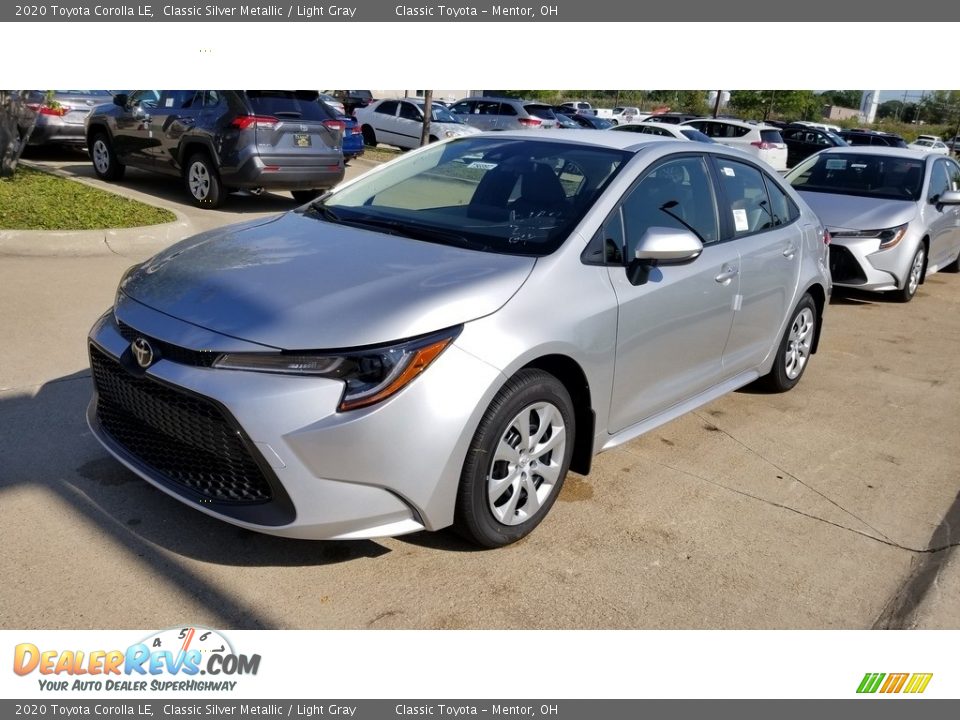 2020 Toyota Corolla LE Classic Silver Metallic / Light Gray Photo #1