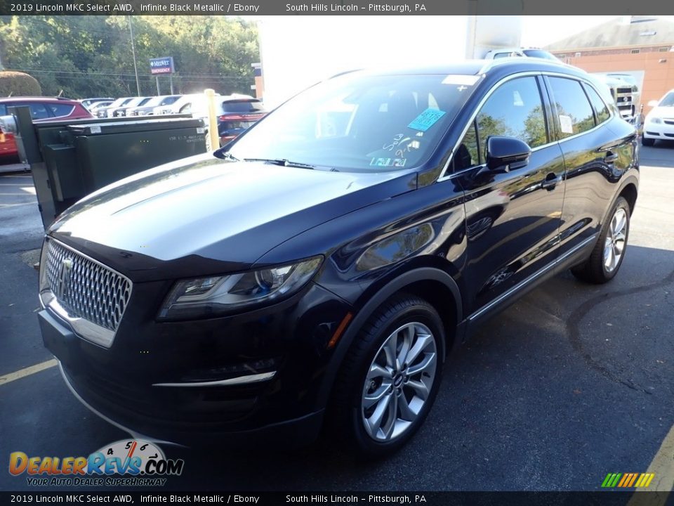 2019 Lincoln MKC Select AWD Infinite Black Metallic / Ebony Photo #1
