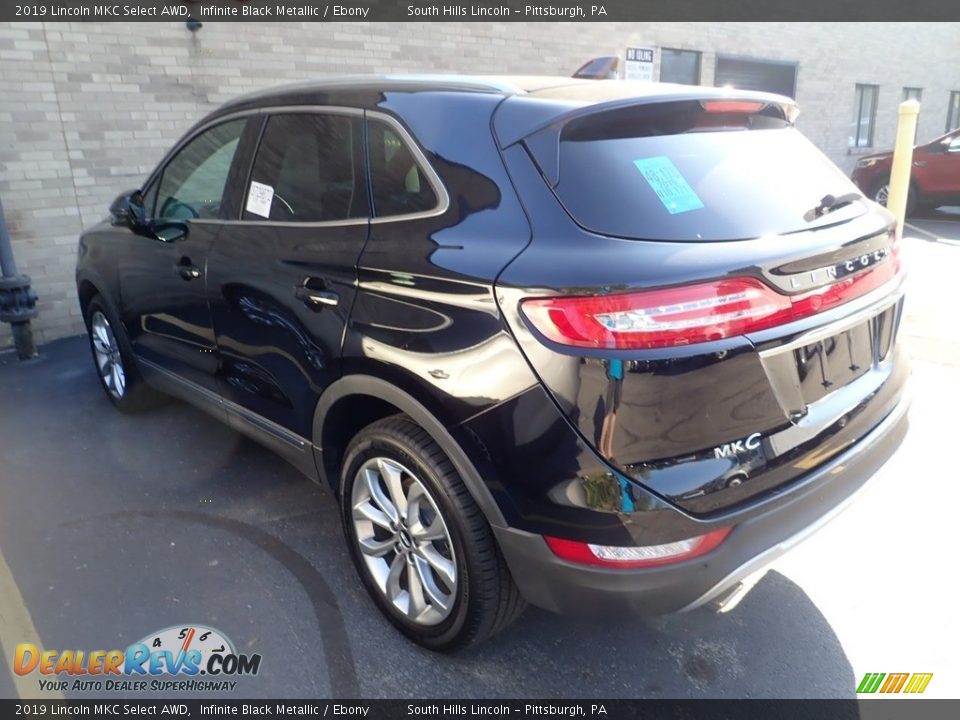 2019 Lincoln MKC Select AWD Infinite Black Metallic / Ebony Photo #2