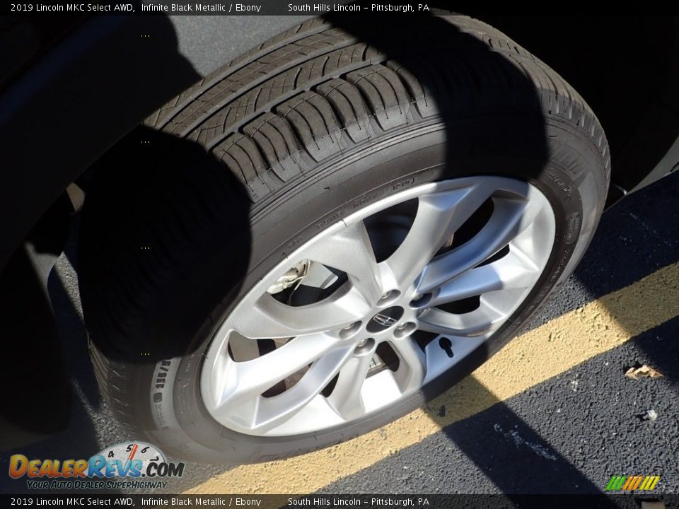 2019 Lincoln MKC Select AWD Infinite Black Metallic / Ebony Photo #5