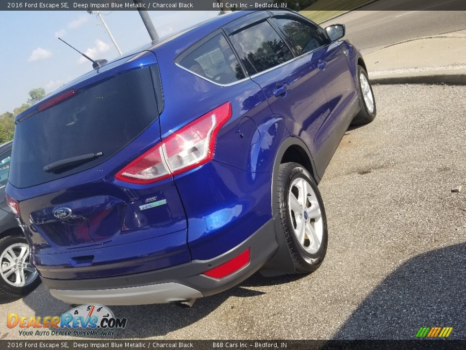 2016 Ford Escape SE Deep Impact Blue Metallic / Charcoal Black Photo #29