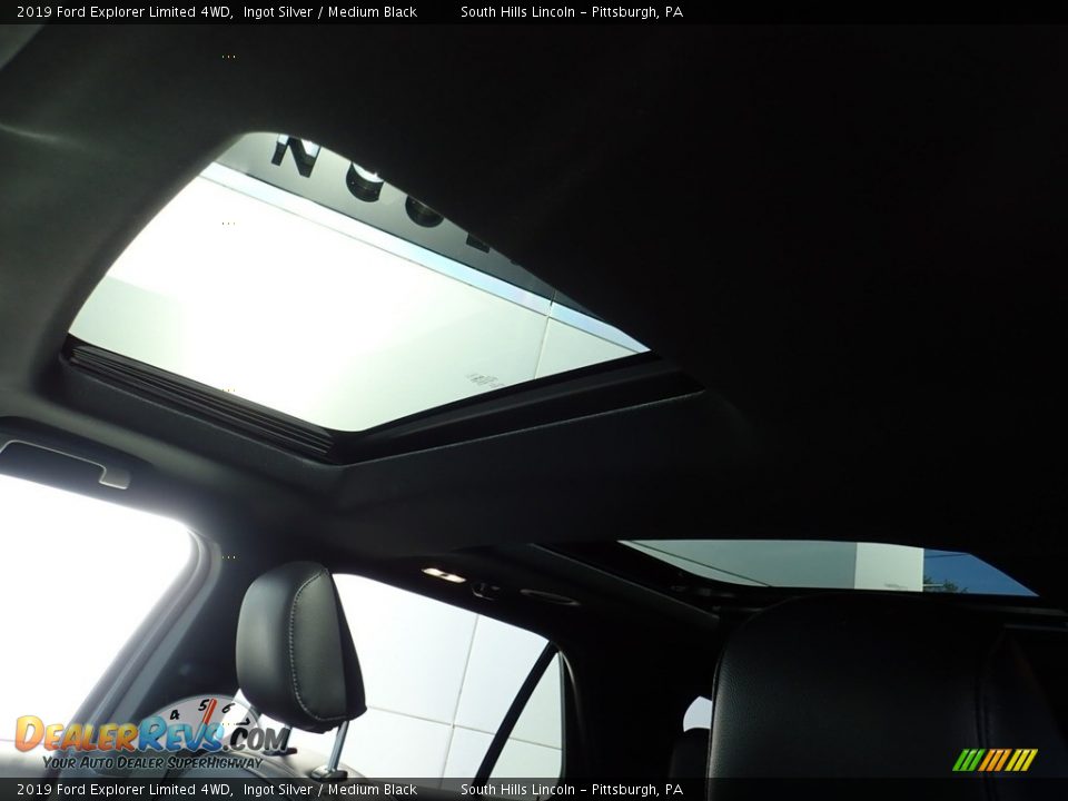 2019 Ford Explorer Limited 4WD Ingot Silver / Medium Black Photo #20