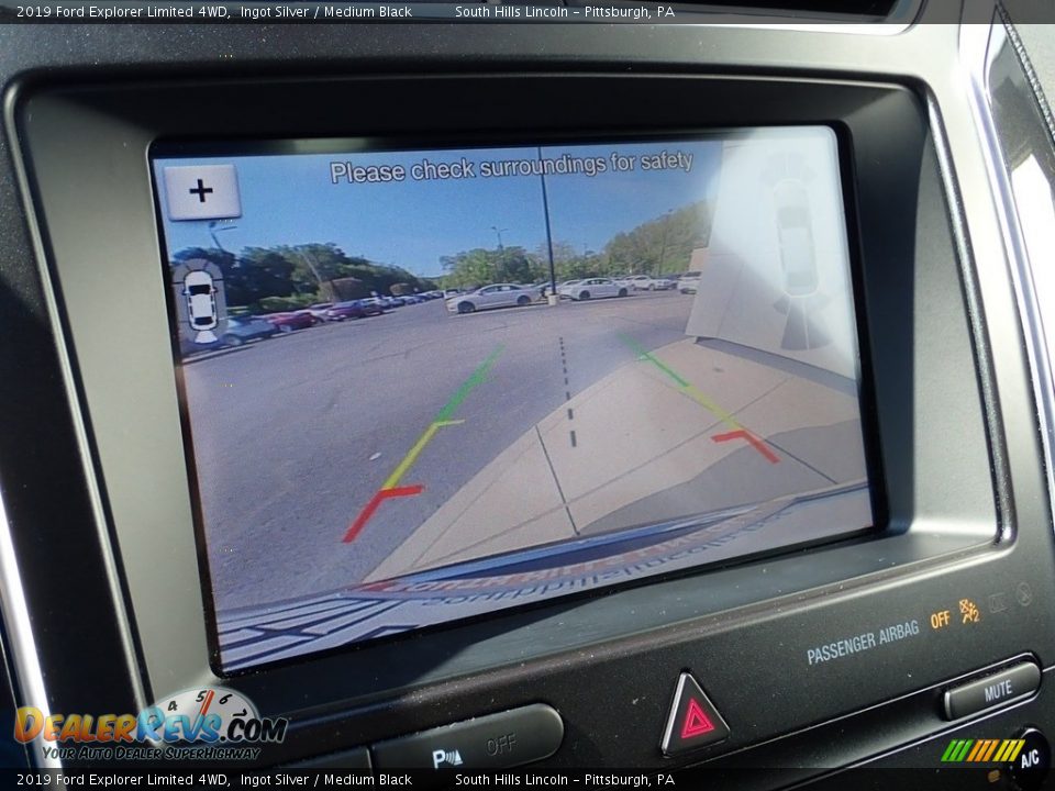 2019 Ford Explorer Limited 4WD Ingot Silver / Medium Black Photo #25