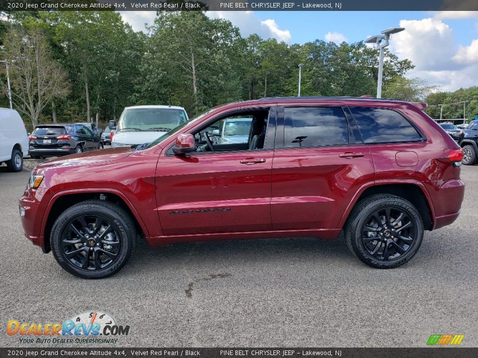 2020 Jeep Grand Cherokee Altitude 4x4 Velvet Red Pearl / Black Photo #3