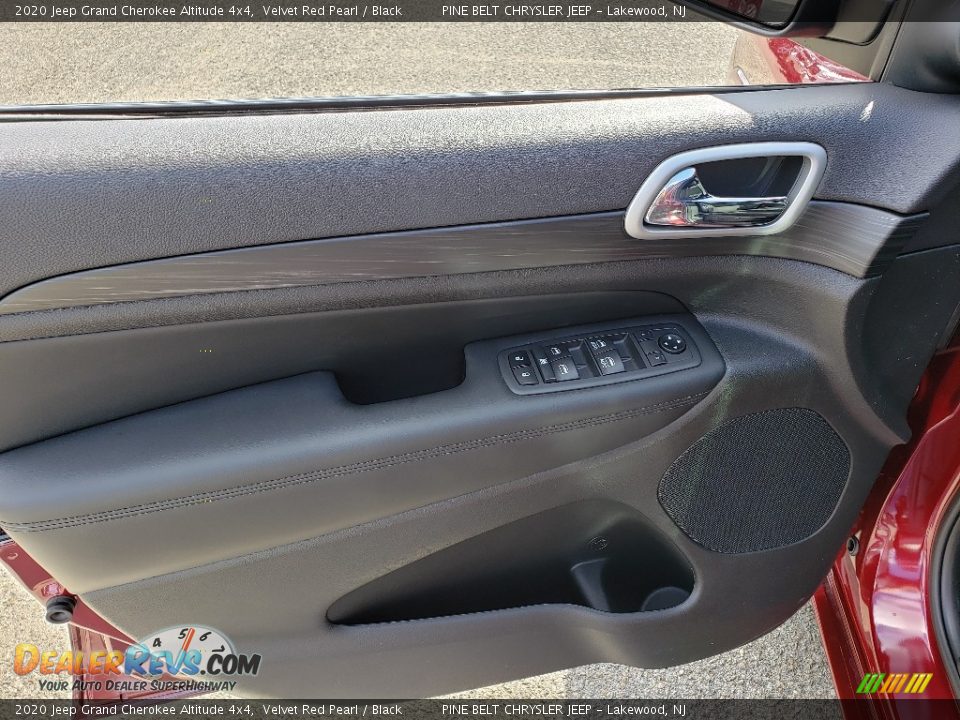 2020 Jeep Grand Cherokee Altitude 4x4 Velvet Red Pearl / Black Photo #8