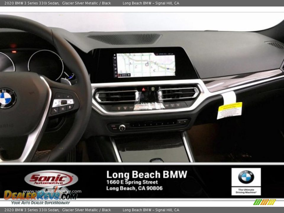 2020 BMW 3 Series 330i Sedan Glacier Silver Metallic / Black Photo #5