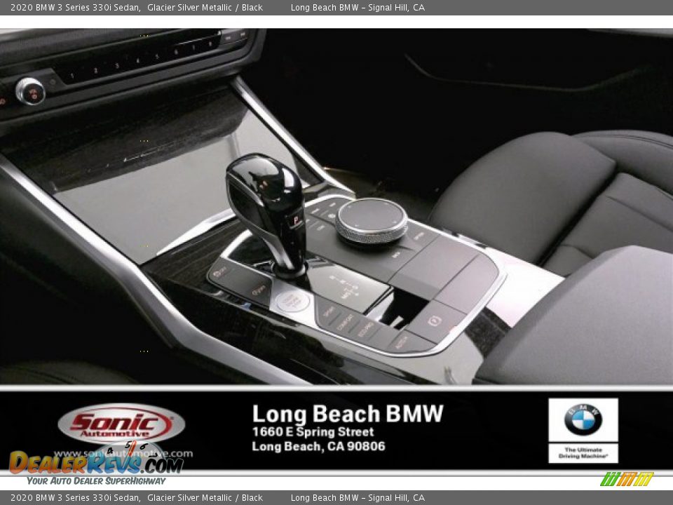 2020 BMW 3 Series 330i Sedan Glacier Silver Metallic / Black Photo #6