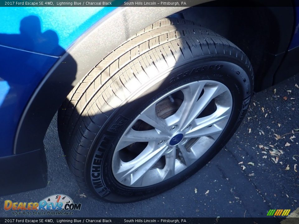 2017 Ford Escape SE 4WD Lightning Blue / Charcoal Black Photo #5
