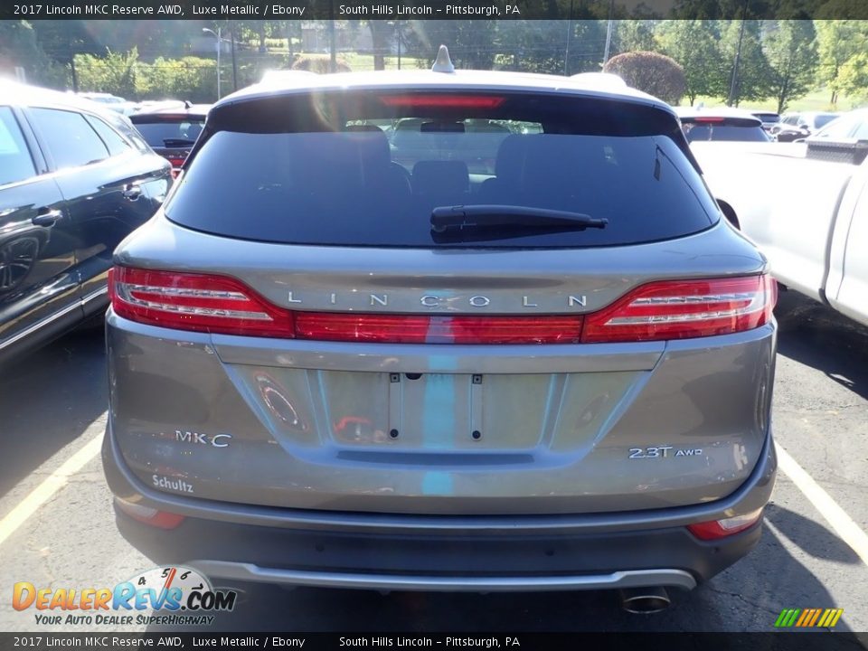 2017 Lincoln MKC Reserve AWD Luxe Metallic / Ebony Photo #3