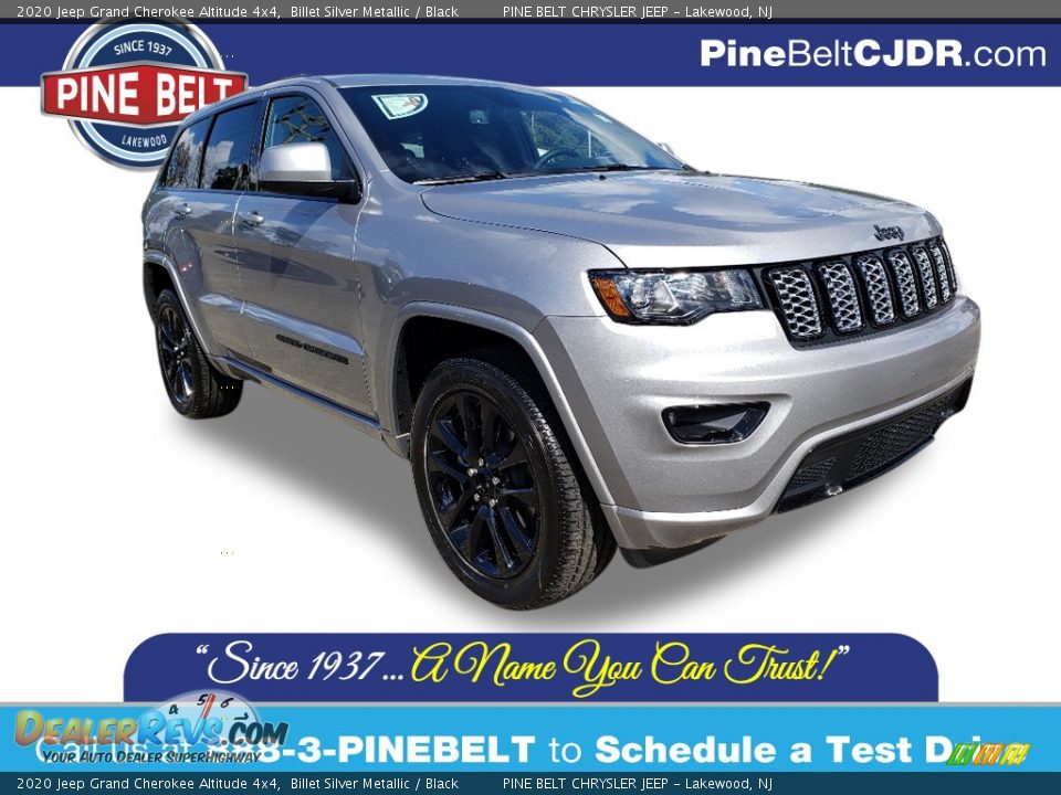 2020 Jeep Grand Cherokee Altitude 4x4 Billet Silver Metallic / Black Photo #1