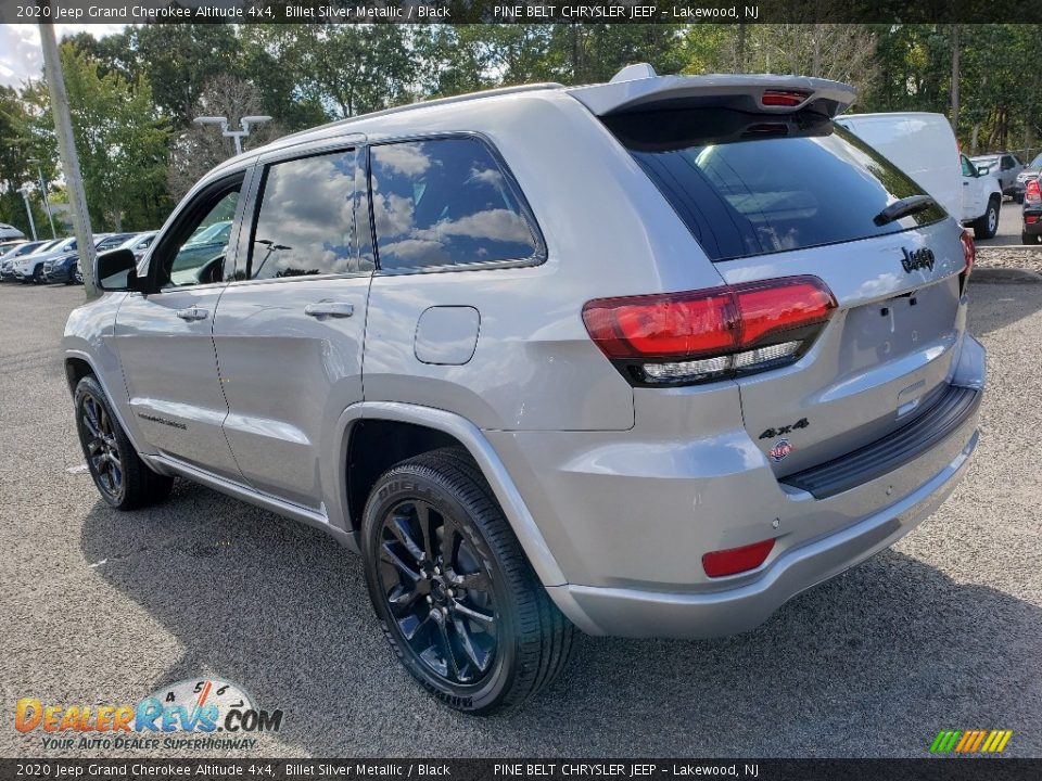2020 Jeep Grand Cherokee Altitude 4x4 Billet Silver Metallic / Black Photo #4