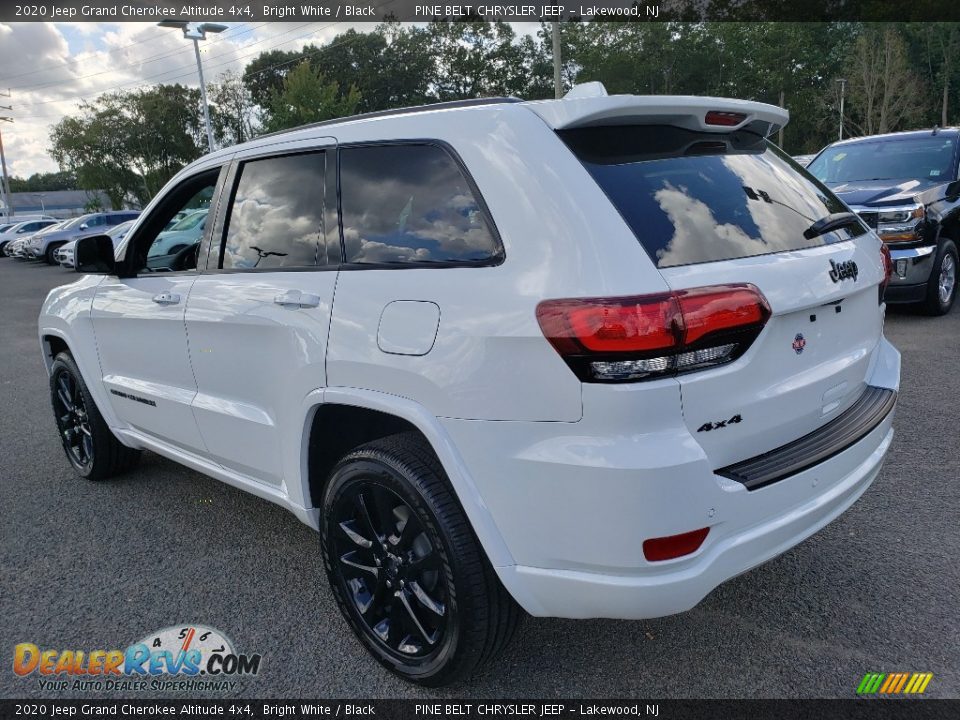 2020 Jeep Grand Cherokee Altitude 4x4 Bright White / Black Photo #4