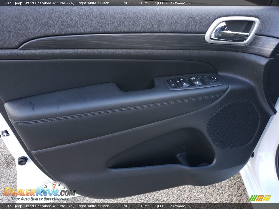2020 Jeep Grand Cherokee Altitude 4x4 Bright White / Black Photo #8