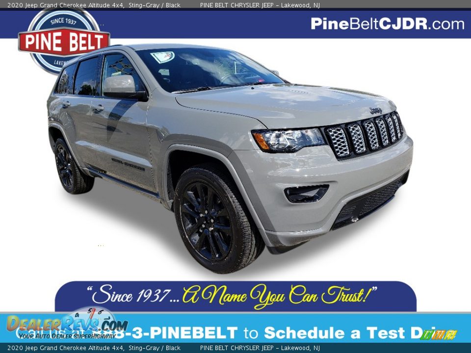 2020 Jeep Grand Cherokee Altitude 4x4 Sting-Gray / Black Photo #1