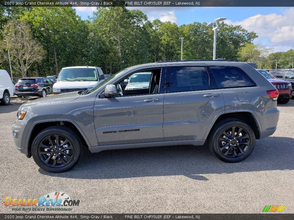 2020 Jeep Grand Cherokee Altitude 4x4 Sting-Gray / Black Photo #3