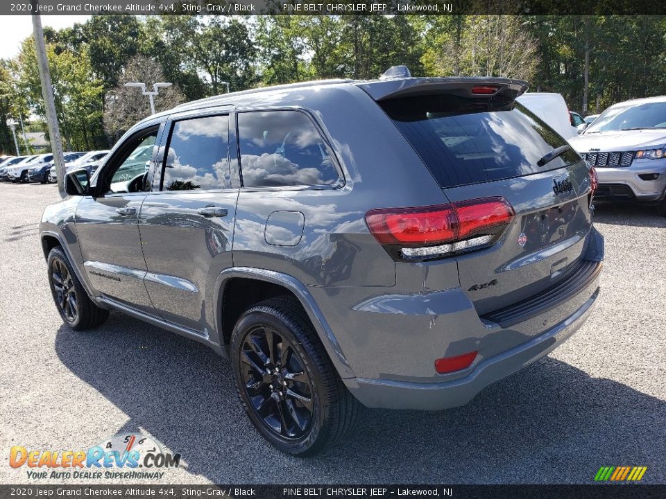 2020 Jeep Grand Cherokee Altitude 4x4 Sting-Gray / Black Photo #4