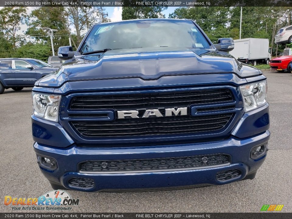 2020 Ram 1500 Big Horn Crew Cab 4x4 Patriot Blue Pearl / Black Photo #2