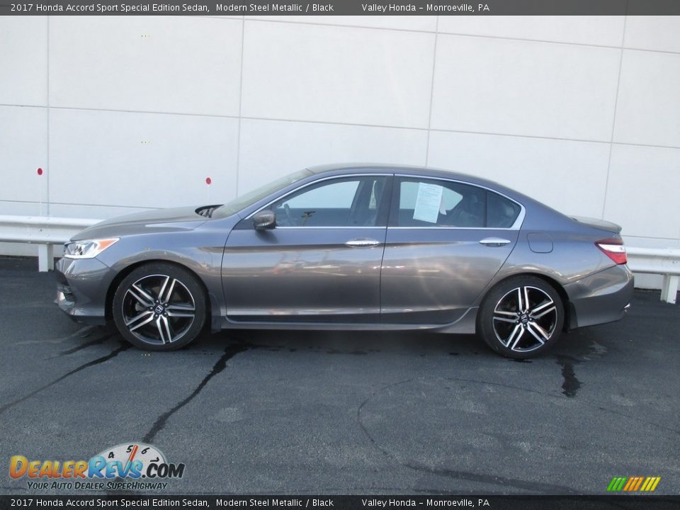2017 Honda Accord Sport Special Edition Sedan Modern Steel Metallic / Black Photo #2