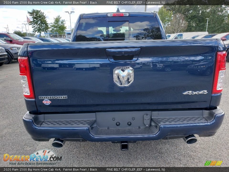 2020 Ram 1500 Big Horn Crew Cab 4x4 Patriot Blue Pearl / Black Photo #5