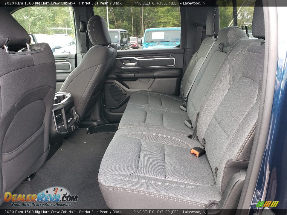 2020 Ram 1500 Big Horn Crew Cab 4x4 Patriot Blue Pearl / Black Photo #6