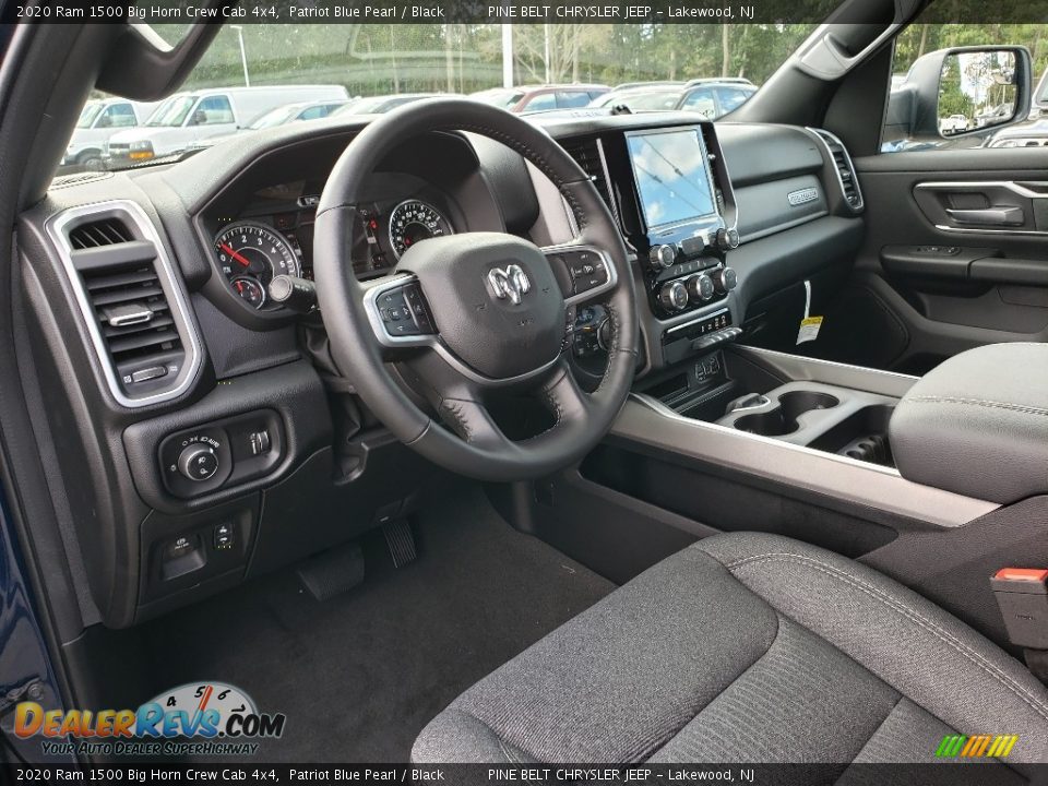 2020 Ram 1500 Big Horn Crew Cab 4x4 Patriot Blue Pearl / Black Photo #7