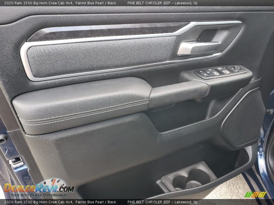 2020 Ram 1500 Big Horn Crew Cab 4x4 Patriot Blue Pearl / Black Photo #8