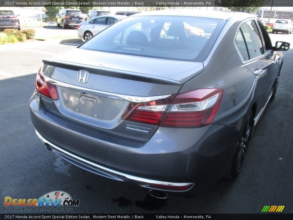 2017 Honda Accord Sport Special Edition Sedan Modern Steel Metallic / Black Photo #5