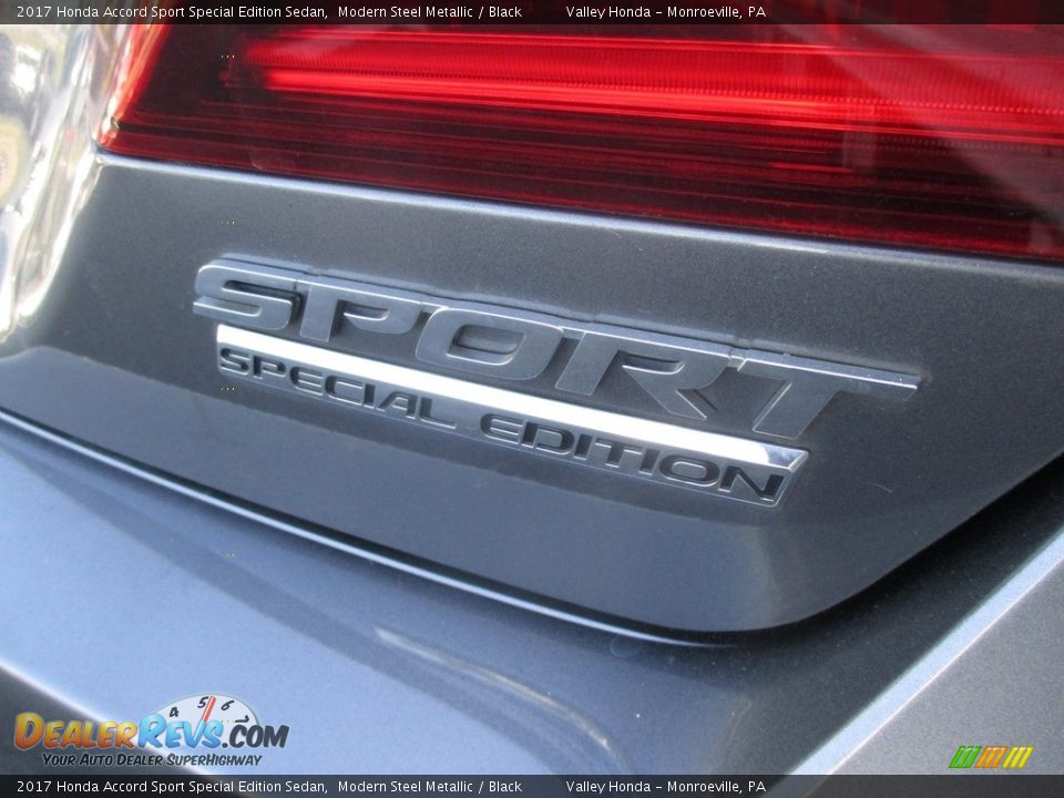 2017 Honda Accord Sport Special Edition Sedan Modern Steel Metallic / Black Photo #6