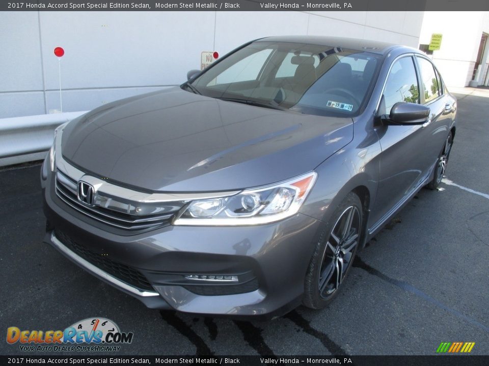 2017 Honda Accord Sport Special Edition Sedan Modern Steel Metallic / Black Photo #9