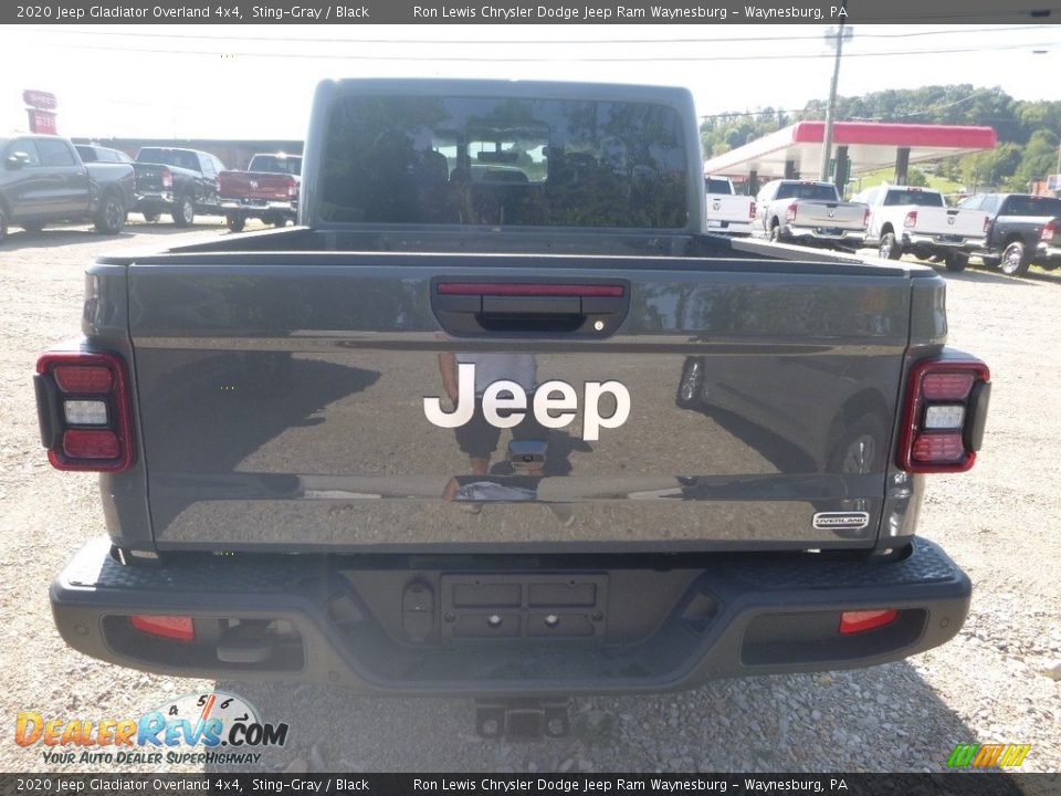 2020 Jeep Gladiator Overland 4x4 Sting-Gray / Black Photo #4